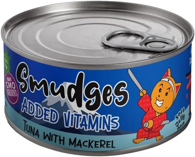 5. **Health and Nutrition**  Smudges Adult Cat Tuna with White Fish in Gravy - 80 gm