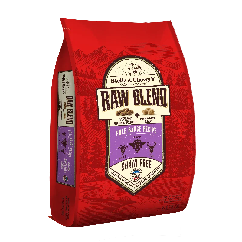 - Gastrointestinal conditioning dog foodStella & Chewy's Raw Blend Baked Kibble (Free Range - Goat, Lamb & Elk) Dry Dog Food (2 Sizes)