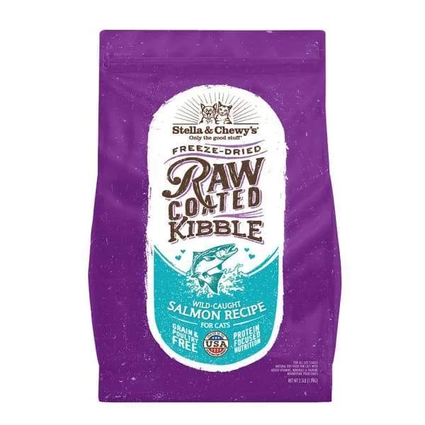    - How is Bricky cat food?  [15% OFF] Stella & Chewy's Raw Coated Wild-Caught Salmon Dry Cat Food (2 Sizes)