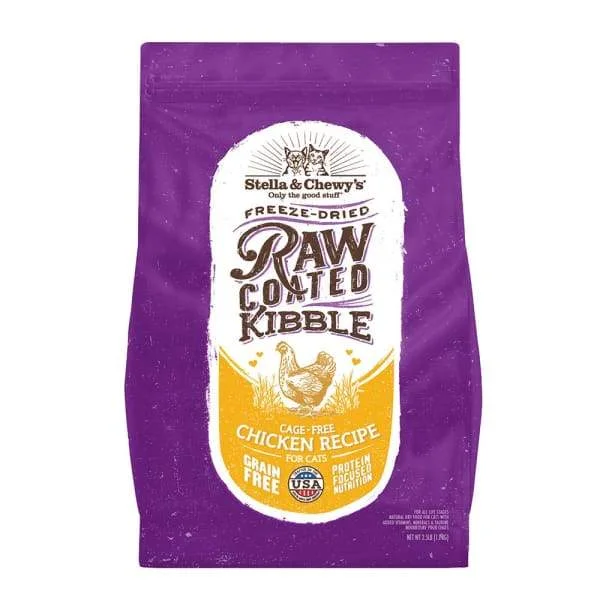 1. **Functional Cat Food**  [15% OFF] Stella & Chewy's Raw Coated Kibble Cage-Free Chicken Dry Cat Food (2 Sizes)