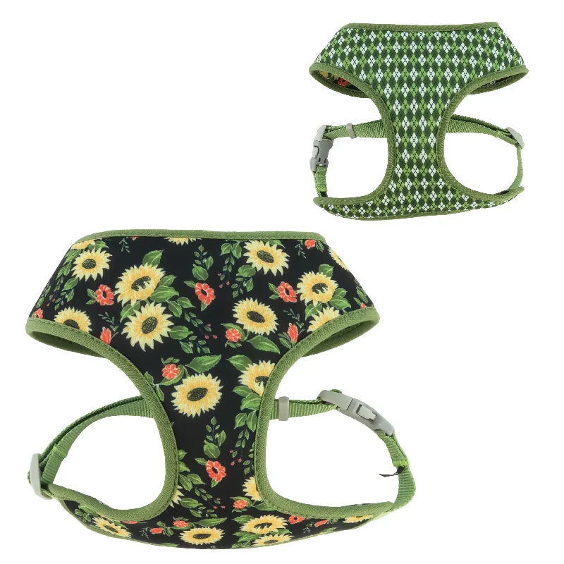 6. **Cat nest winter warmth**Coastal Pet Products Sublime Reversible Dog Harness, Sunflower with Green Argyle 6. **Cat nest winter warmth**Coastal Pet Products Sublime Reversible Dog Harness, Sunflower with Green Argyle