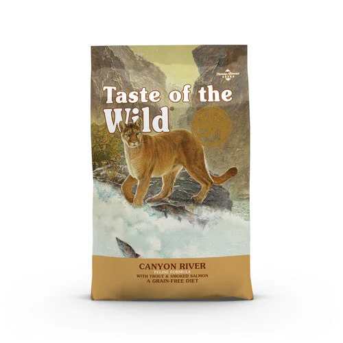 - Senior cat food Taste of the Wild Canyon River Grain Free All Life Stage Dry Cat Food 6.6kg - Senior cat food Taste of the Wild Canyon River Grain Free All Life Stage Dry Cat Food 6.6kg