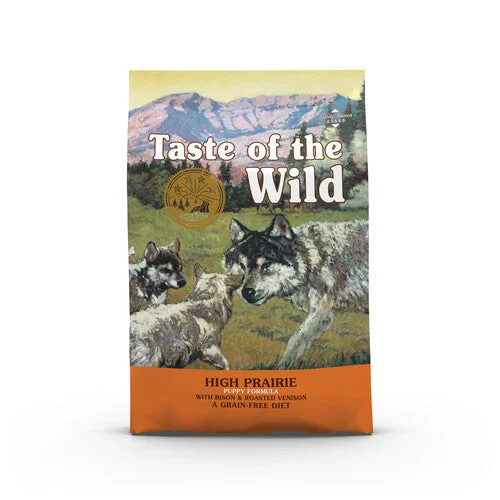  -Chicken-flavored dog foodTaste of the Wild High Prairie Grain Free Dry Puppy Food 5.6kg