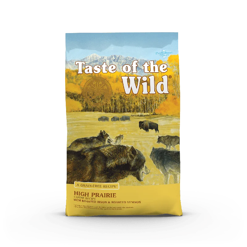 - Food for picky dogsTaste Of The Wild High Prairie Grain-Free Dog Food