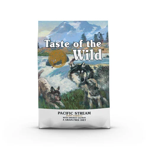 - How is Birgi dog foodTaste of the Wild Pacific Stream Grain Free Puppy Food 2kg