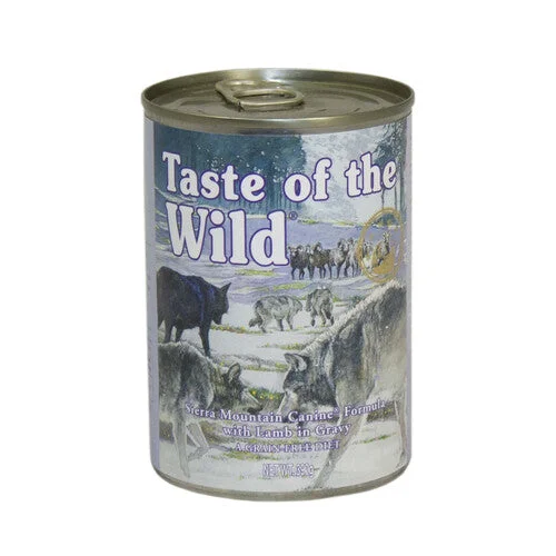 - Food for picky dogsTaste of the Wild Wet Dog Food Sierra Mountain Canine Canned Wet Formula in Gravy 12 x 390g - Food for picky dogsTaste of the Wild Wet Dog Food Sierra Mountain Canine Canned Wet Formula in Gravy 12 x 390g