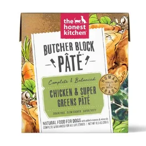 - The effect of dog food on dental healthThe Honest Kitchen Butcher Block Pate Chicken & Super Greens Pate Wet Dog Food, 10.5-oz - The effect of dog food on dental healthThe Honest Kitchen Butcher Block Pate Chicken & Super Greens Pate Wet Dog Food, 10.5-oz