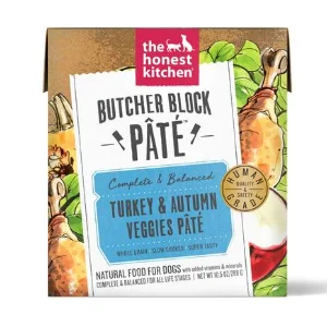 - Dog food for pregnancy and lactationThe Honest Kitchen Butcher Block Pate Turkey & Autumn Veggies Pate Wet Dog Food, 10.5-oz - Dog food for pregnancy and lactationThe Honest Kitchen Butcher Block Pate Turkey & Autumn Veggies Pate Wet Dog Food, 10.5-oz