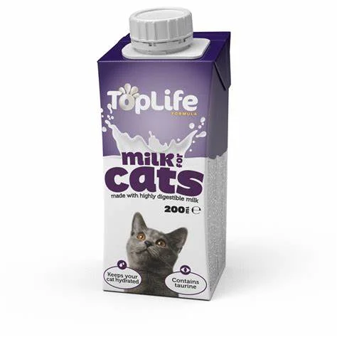    - Hairball control cat food  TopLife Goats Milk for Cats 200ml