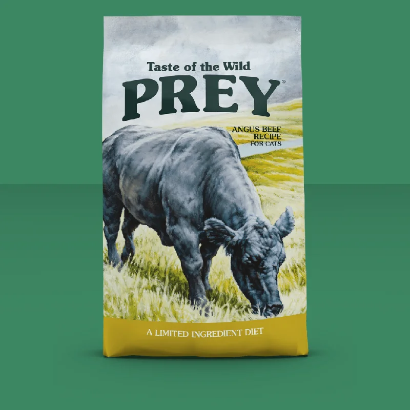    - Cat food for dental health  TOTW Prey Angus Beef Cat 15#