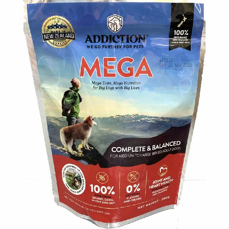 -Cost-effective dog foodTRIAL SPECIAL 80% OFF: Addiction Mega Grain Free Dry Dog Food 200g -Cost-effective dog foodTRIAL SPECIAL 80% OFF: Addiction Mega Grain Free Dry Dog Food 200g