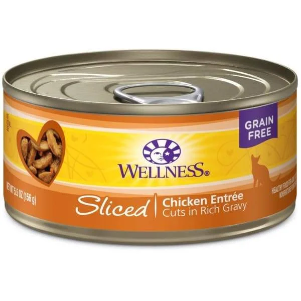 5. **Health and Nutrition**  [20% OFF] Wellness Complete Health Sliced Chicken Entree Canned Cat Food 156g