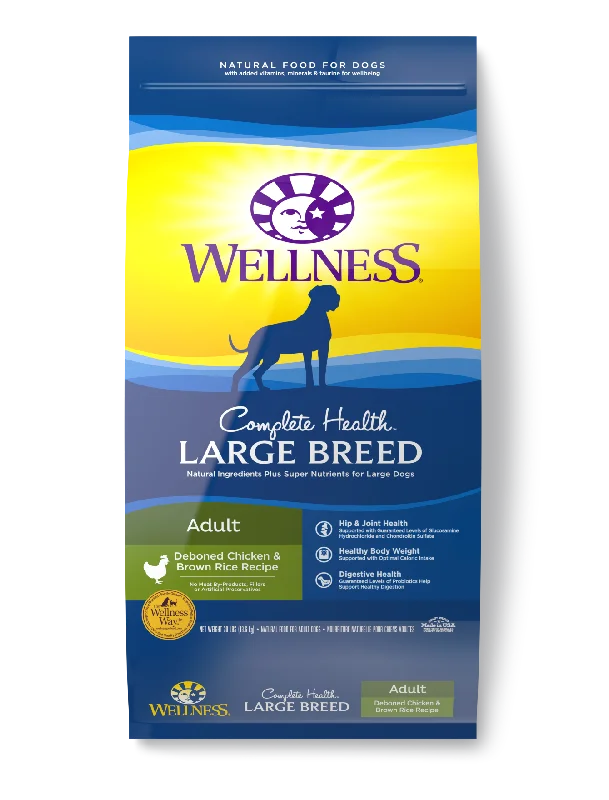 - Dog food improves immunityWellness Complete Health Adult Large Breed Dry Dog Food (13.6kg) - Dog food improves immunityWellness Complete Health Adult Large Breed Dry Dog Food (13.6kg)