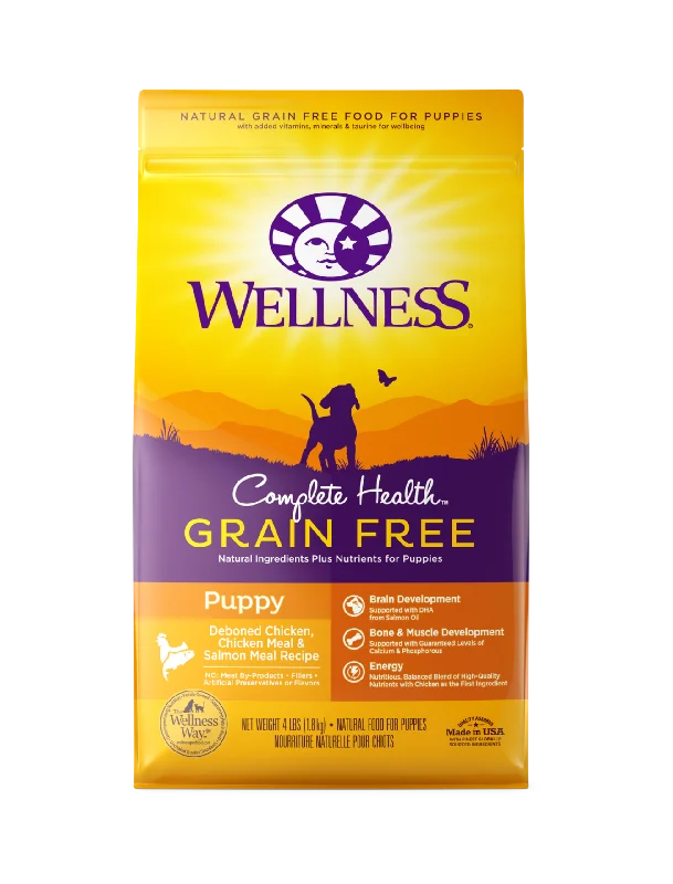 - The effect of dog food on hairWellness Complete Health Grain Free Puppy Dry Dog Food (3 Sizes) - The effect of dog food on hairWellness Complete Health Grain Free Puppy Dry Dog Food (3 Sizes)