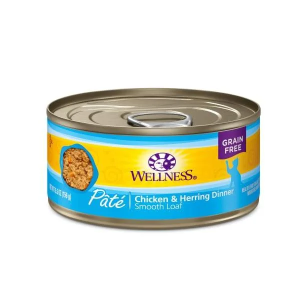   - Cat food for picky eaters  [20% OFF] Wellness Complete Health Pate Chicken & Herring Canned Cat Food 156g