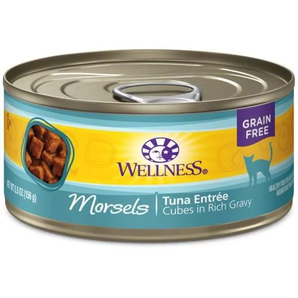 6. **Special Needs**  [20% OFF] Wellness Complete Health Morsels Cubed Tuna Entree Canned Cat Food 156g
