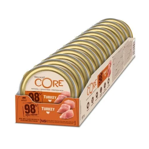    - Kitten food  Wellness Core 98% Turkey Wet Cat Food 12 x 85g