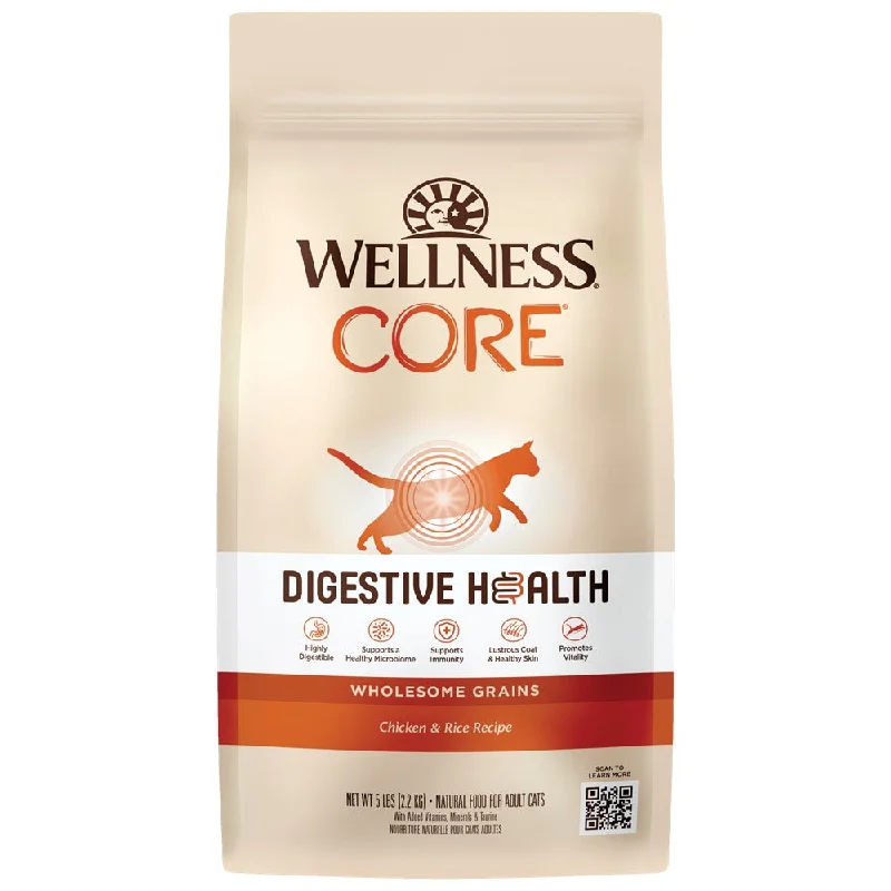 - Chicken flavor cat food 20% OFF: Wellness CORE Digestive Health Chicken & Rice Adult Dry Cat Food - Chicken flavor cat food 20% OFF: Wellness CORE Digestive Health Chicken & Rice Adult Dry Cat Food