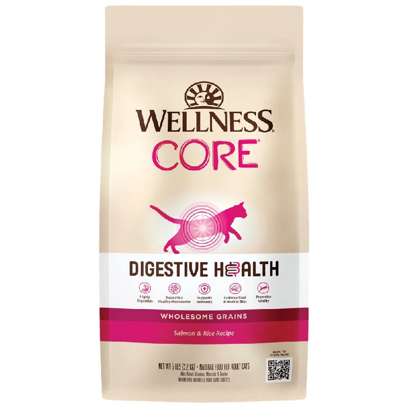 2. **Brand-Related** 20% OFF: Wellness CORE Digestive Health Salmon & Rice Adult Dry Cat Food 2. **Brand-Related** 20% OFF: Wellness CORE Digestive Health Salmon & Rice Adult Dry Cat Food