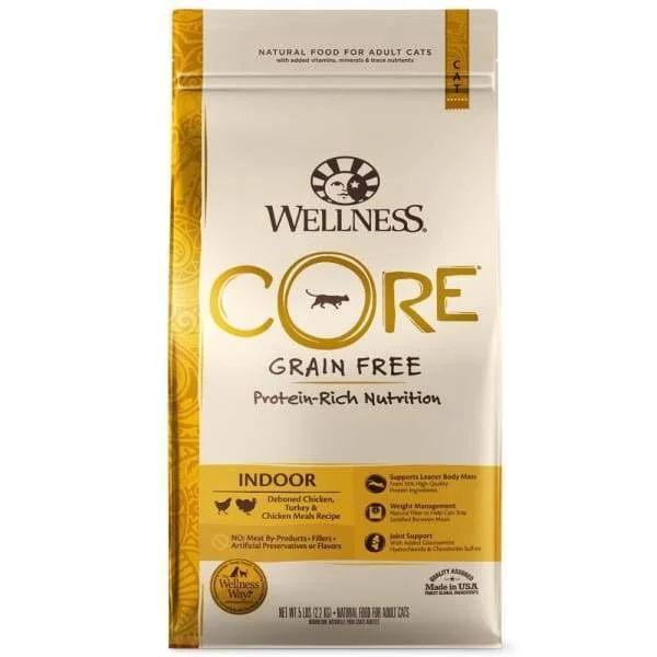 6. **Special Needs**  [20% OFF] Wellness CORE Indoor Deboned Chicken, Turkey & Chicken Meals Dry Cat Food
