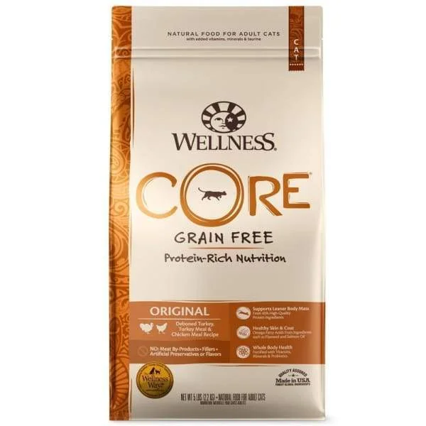    - Cat food for picky eaters  [20% OFF] Wellness CORE Original Deboned Turkey, Turkey Meal & Chicken Meal Dry Cat Food