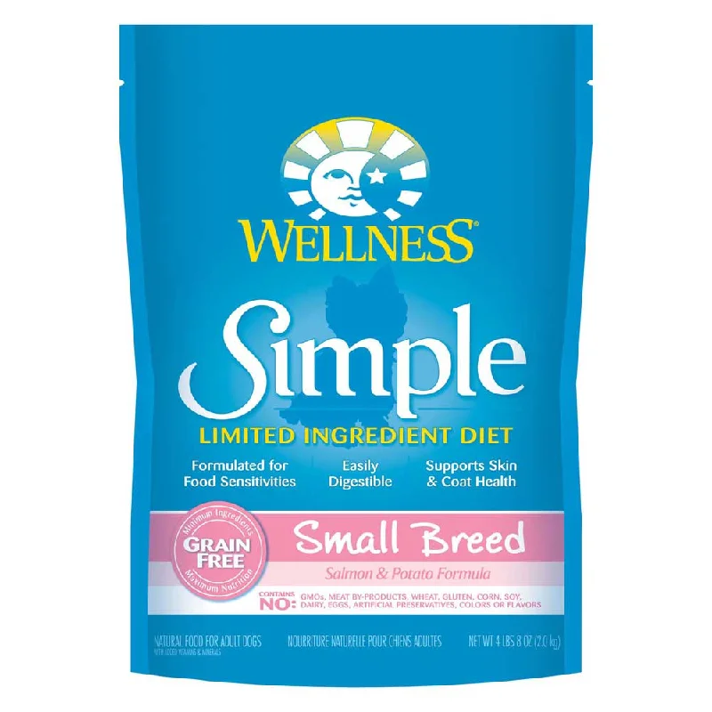 - How is Birgi dog food20% OFF: Wellness Simple Grain-Free Small Breed Salmon & Potato Adult Dry Dog Food 4.5lb - How is Birgi dog food20% OFF: Wellness Simple Grain-Free Small Breed Salmon & Potato Adult Dry Dog Food 4.5lb