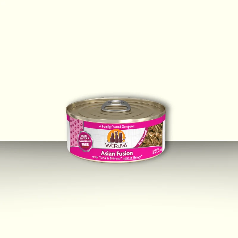    - High-protein cat food  Weruva Asian Fusion 5.5oz