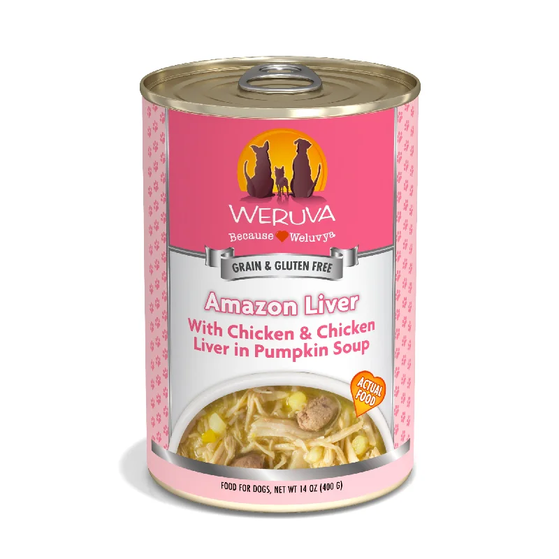  -Fish-containing dog foodWeruva Dog Amazon Liver 14oz