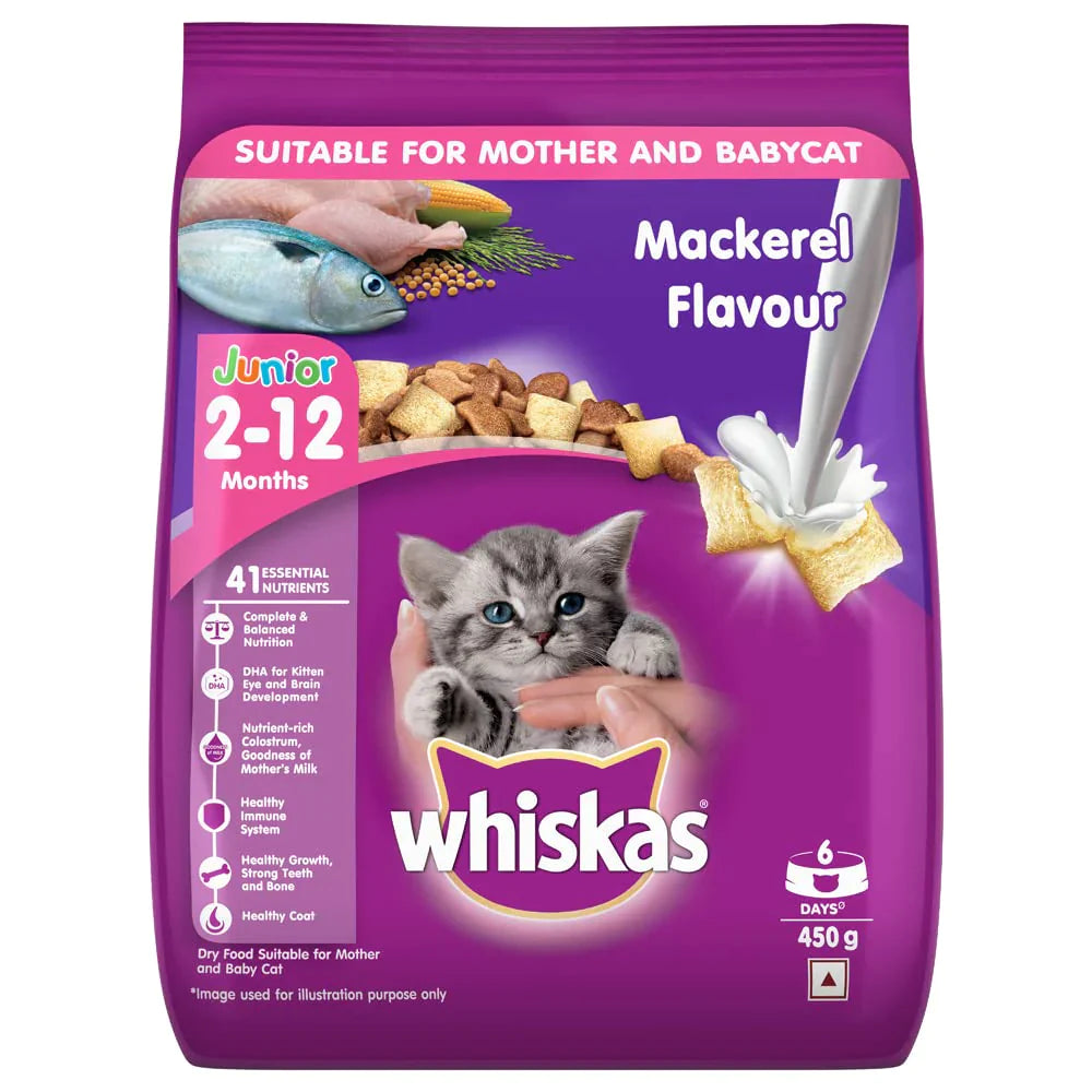 - Grain-free cat food recommendations WHISKAS CAT FOOD JUNIOR MACKEREL FLAVOUR 450 GM - Grain-free cat food recommendations WHISKAS CAT FOOD JUNIOR MACKEREL FLAVOUR 450 GM
