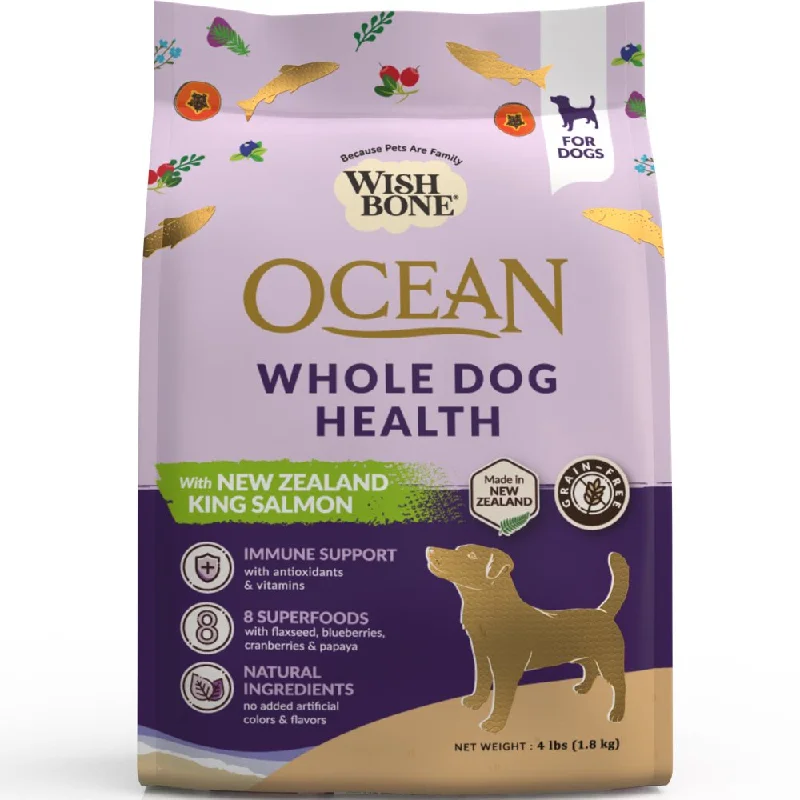 - Special food for senior dogs15% OFF: Wishbone Ocean New Zealand King Salmon Grain-Free Dry Dog Food - Special food for senior dogs15% OFF: Wishbone Ocean New Zealand King Salmon Grain-Free Dry Dog Food