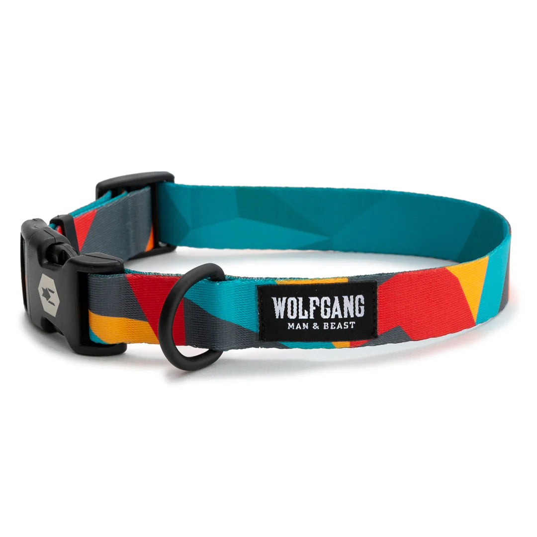 6. **Dog collar is luminous and reflective**Wolfgang Shattershapes Dog Collar
