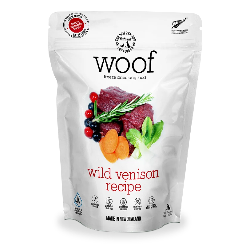 Dog FoodWOOF Freeze Dried Raw Dog Food - Wild Venison (1kg)