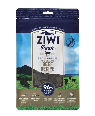    - Cat food for immune system support  ZiwiPeak - Cat - Beef