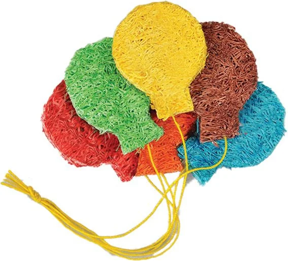 - Pet teething toy recommendationsA & E Nibbles Loofah Balloon Small Animal Toy