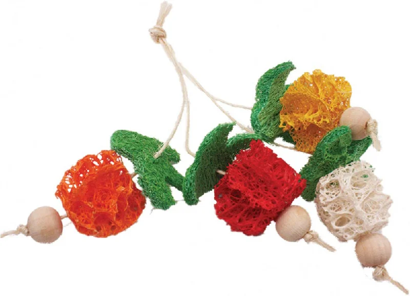 - Pet toy DIY tutorialsA & E Nibbles Loofah Bunch Fruit Small Animal Toy