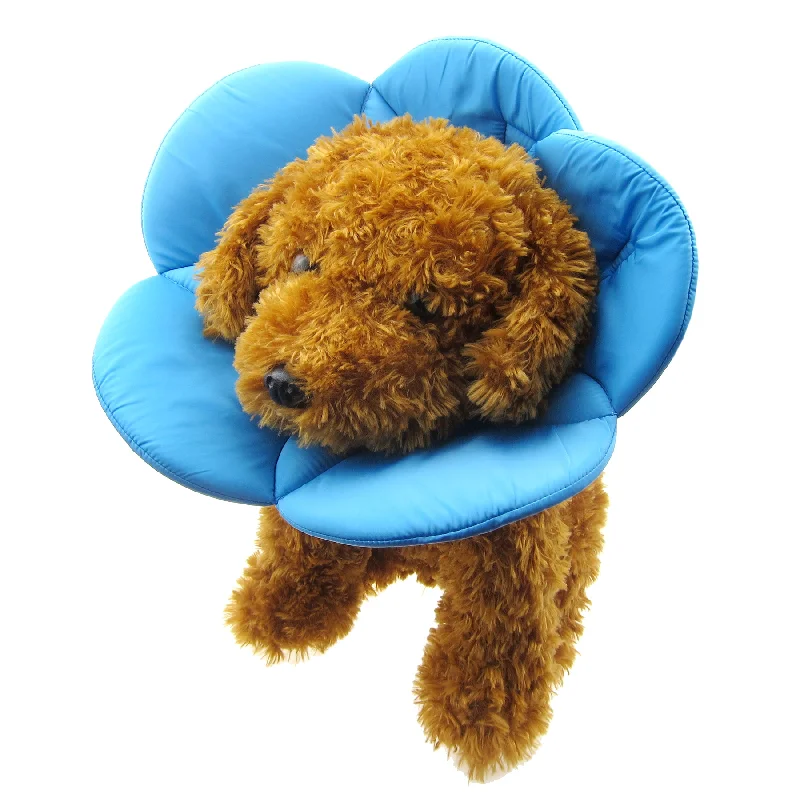 8. **Pet comb to remove loose hair**Kora Recovery Collar Blue