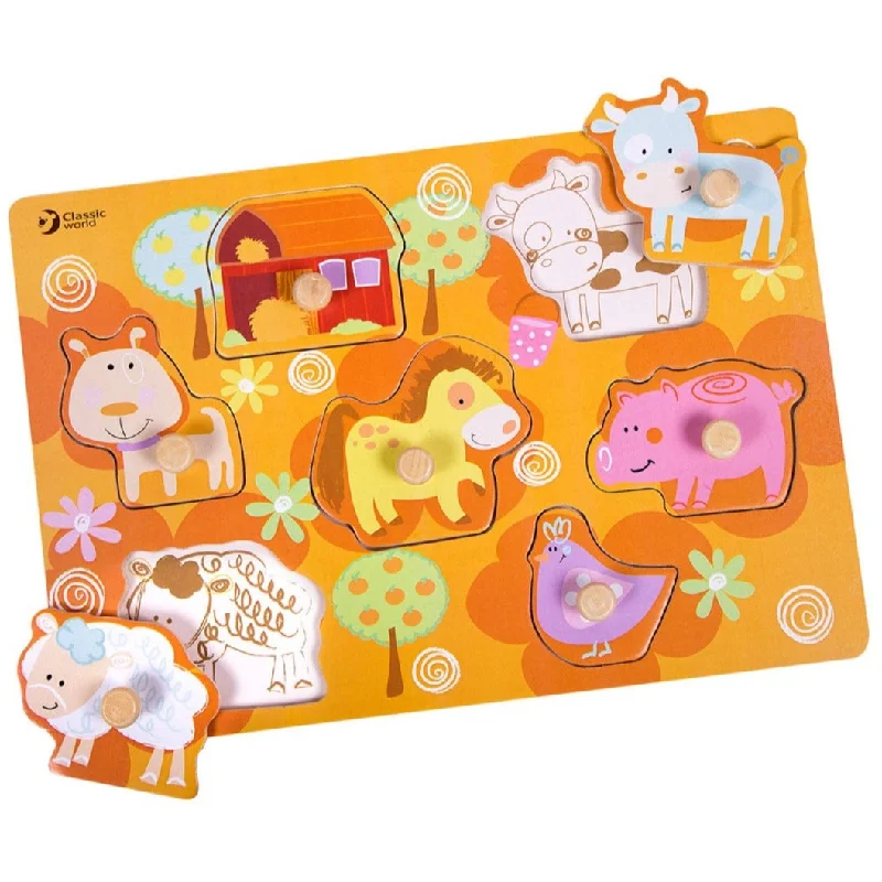 Classic World Toys Farm Puzzle