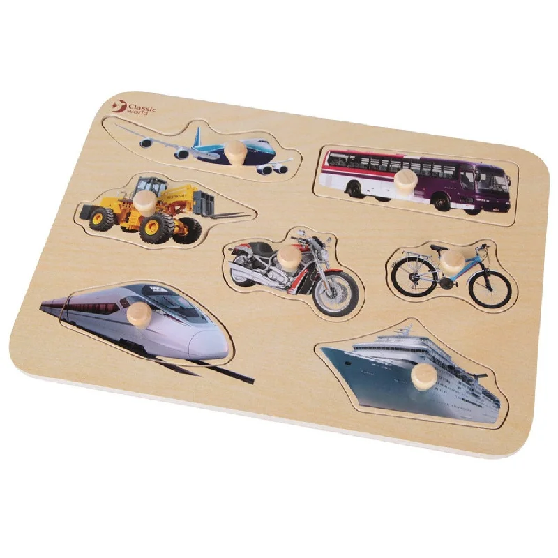 Classic World Toys Vehicles Puzzle
