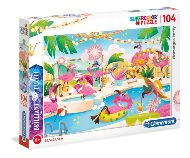 - Wooden pet toy recommendationsCreative Toy Co Flamingos Supercolor Puzzle
