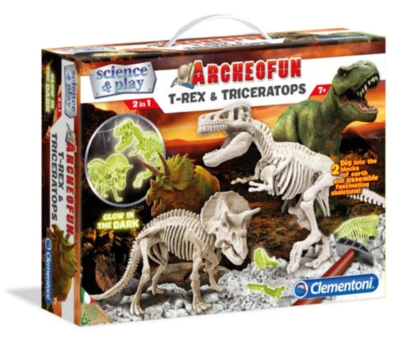 Creative Toy Co. Archeofun - T-Rex & Triceratops