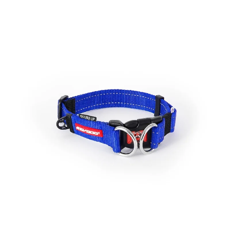 8. **Dog snack bag is portable**EzyDog Doubleup Collar Blue