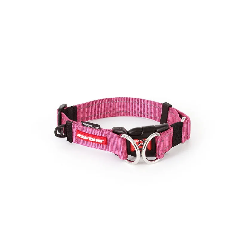 10. **Dog bathing brush massage**EzyDog DoubleUp Collar Pink