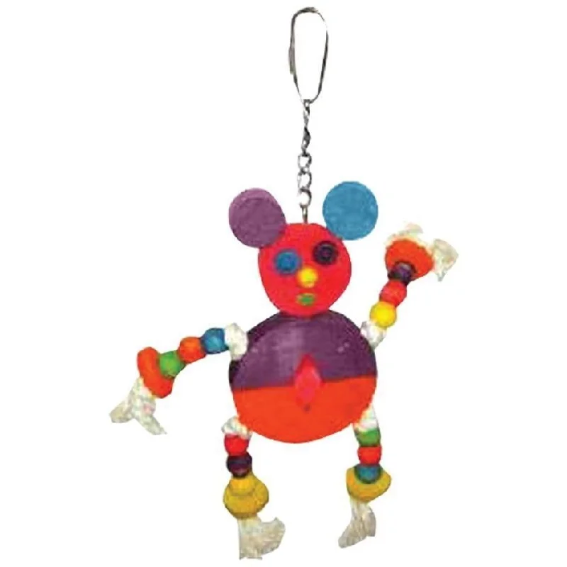 - Pet teething toy recommendationsHAPPY BEAKS CRAZY WOODEN MOUSE BIRD TOY