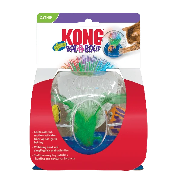 - Hamster toy recommendationsKONG Bat-A-Bout Glow Aquarium Cat Toy
