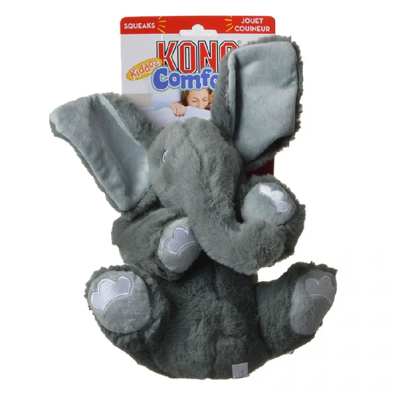 KONG Comfort Kiddos Dog Toy - Elephant