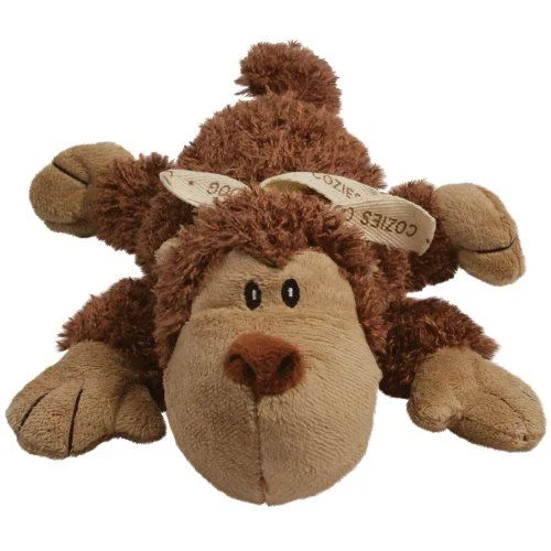  -Cost-effective pet toy recommendationsKONG Cozie Plush Toy - Spunky the Monkey