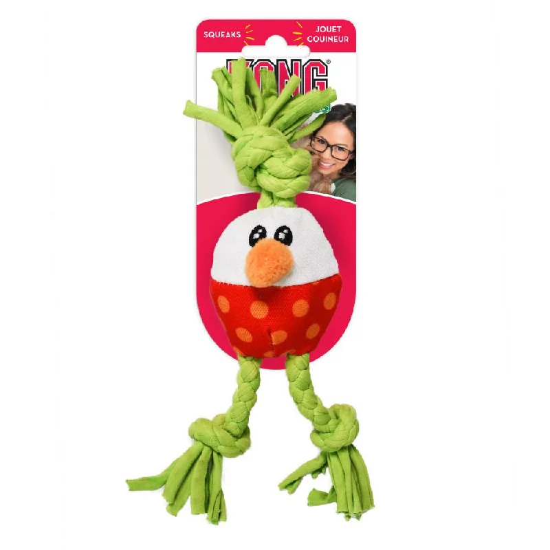  -Bite-resistant dog toy recommendationsKONG Dots & Daisies Egg  Dog Toy