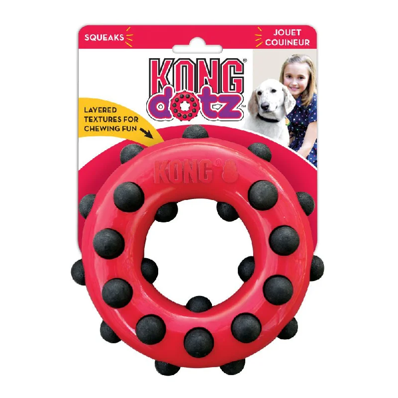- Parrot toy selectionKONG Dotz Circle Dog Chew Toy