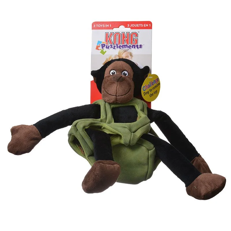 KONG Puzzlements Monkey Dog Toy