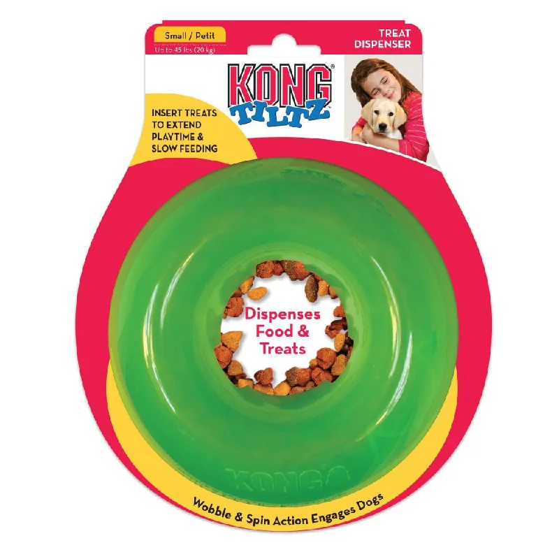 - Travel pet toy recommendationsKONG Tiltz  Treat Dispenser Dog Toy